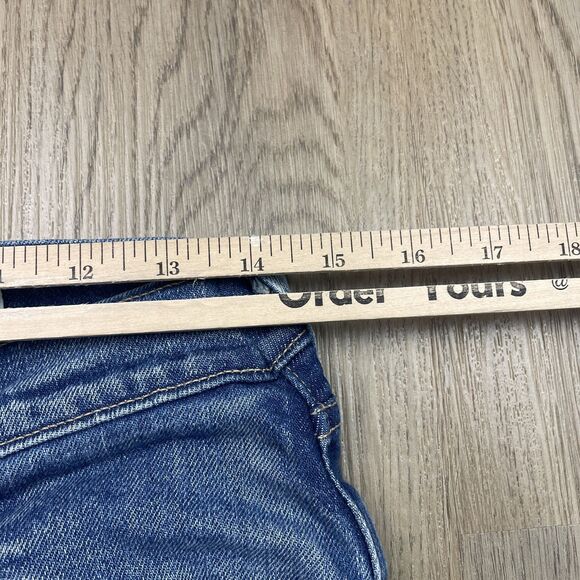 Levis Made in Japan Jeans Womens 30 High-Rise Boyfriend Blue Selvedge Denim - Picture 12 of 14